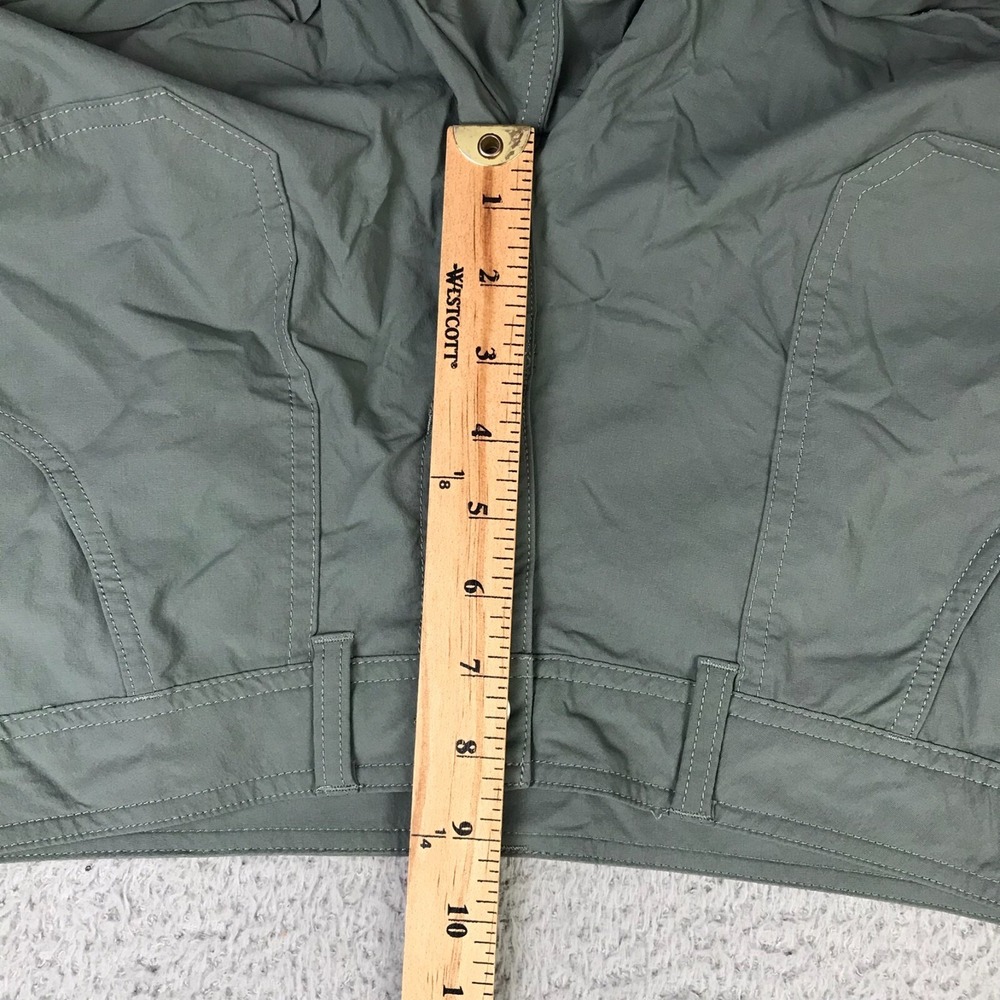 The North Face Shorts Womens 8 Gray Nylon Stretch 4.5" Cuffed Hiking Outdoor - Picture 7 of 11